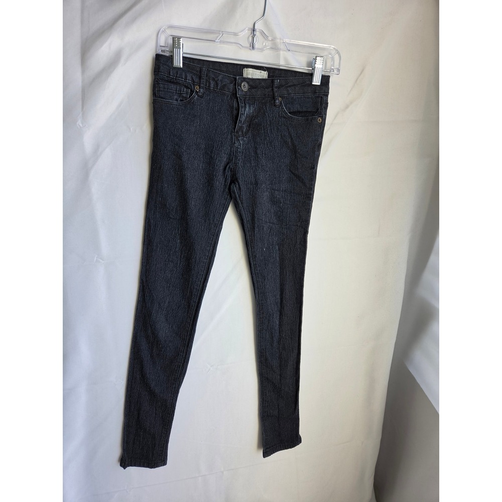 Forever 21 Skinny Jeans Girls Black Dark Wash Skinny Mid Rise Skinny